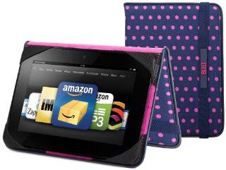 BUILT Slim Folio Standing Case for Kindle Fire HD 7" (Previous Generation), Mini Dot Navy: Kindle Store