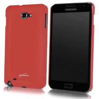 BoxWave AT&T Samsung Galaxy Note (Samsung SGH i717) Minimus Case   Ultra Slim Fit, Low Profile, Premium Quality Snap Shell Cover   Samsung Galaxy Note Cases and Covers (Crimson Red) Cell Phones & Accessories