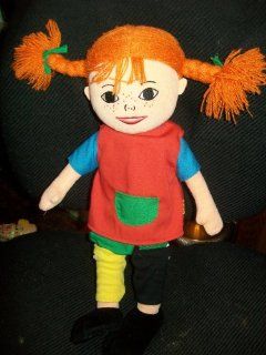 14" Pippi Longstocking Plush Doll: Toys & Games