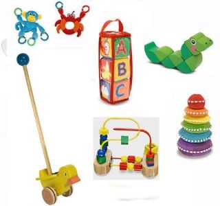 The Ultimate Toys for Baby   Bundle of 7 by Melissa and Doug Toys & Games