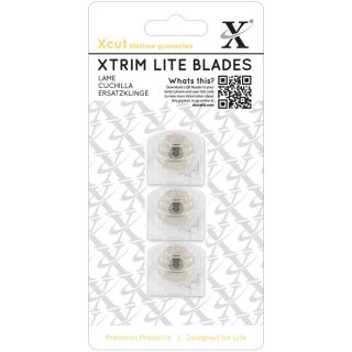 Xtrim Lite Replacement Blades 3/pkg   Straight, Wave, Perforated; For Xc268404
