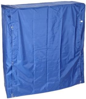 Quantum Storage Systems CC243663BNV Wire Cart Cover with Velcro Flap, 400 Denier Nylon, Blue, 24" Width x 36" Length x 63" Height: Industrial & Scientific