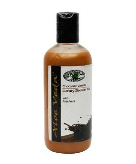 Aloe Veda Luxury Shower Gel Chocolate Vanilla 300ml : Personal Care Products : Beauty