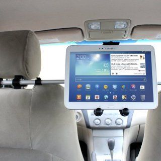 iKross Extension 360 Degrees Rotation Car Mount Tablet Backseat Headrest Mount Holder for 7 ~ 10.2 inch Tablet: Apple iPad 4, 5 Air, iPad Mini, Acer Iconia Tab B1 720 / One 7 B1 730, A1 830, TAB 7 A1 713; ASUS M80TA, Transformer Book T100Ta T100, ME172V, M