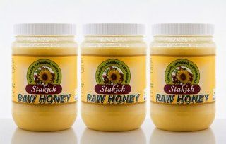 3 Jars of 40oz Organic 100% Pure Natural Raw Honey Wholesale Price the Best Product Very Fast Shipping From Heng Heng Shop Health & Personal Care
