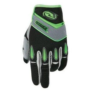 Answer Racing Youth Ion Gloves   2008   Youth Small/Black/Green: Automotive