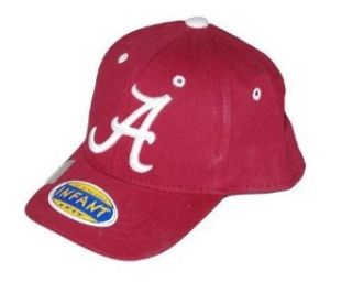 Alabama Infant One Fit Hat(Maroon and White) : Baseball Caps : Clothing