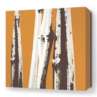 Inhabit Botanicals Bamboo Stretched Graphic Art on Canvas in Sunshine BAMO Si