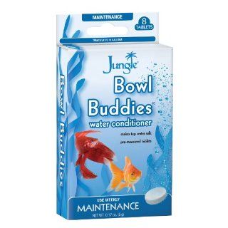 Jungle BB730W Bowl Buddies Water Conditioner Tablets, 8 Count : Aquarium Treatments : Pet Supplies