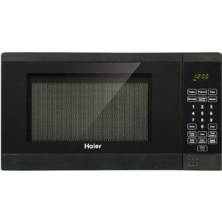 Haier Hmc720Bebb .7 Cubic Feet 700 Watt Microwave, Black: Countertop Microwave Ovens: Kitchen & Dining