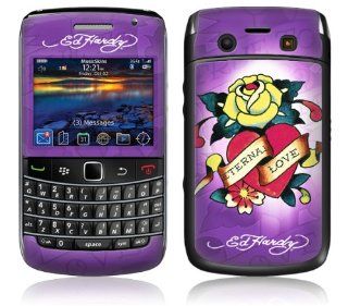 MusicSkins, MS EDHY70043, Ed Hardy   Eternal Love Rose , BlackBerry Bold (9700), Skin: Cell Phones & Accessories