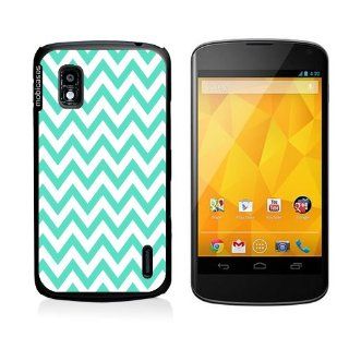 Chevron Pattern  Mint Google Nexus 4 Case   For Nexus 4: Cell Phones & Accessories