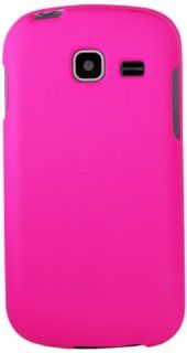 Reiko RPC10 SAMR730HPK Slim and Durable Rubberized Protective Case for Samsung Transfix R730   1 Pack   Retail Packaging   Hot Pink: Cell Phones & Accessories