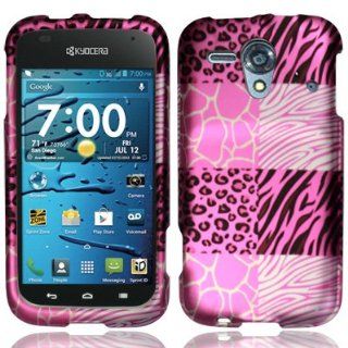 For Kyocera Hydro Edge C5215 Hard Design Cover Case Pink Exotic Skins Accessory: Cell Phones & Accessories