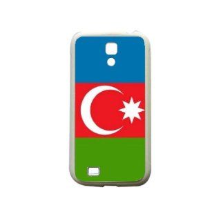 Azerbaijan Flag Samsung Galaxy S4 White Silcone Case   Provides Great Protection: Cell Phones & Accessories