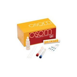190 PT# 190  Test Kit OSOM Influenza A&B 25/Kt by, Genzyme Diagnostics: Health & Personal Care