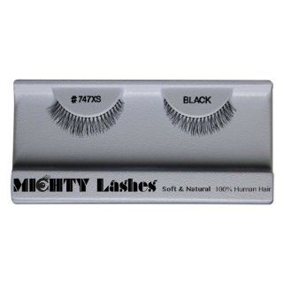 Mighty Lashes #747XS False Eyelashes 100% Human Hair (6 Pairs) : Fake Eyelashes And Adhesives : Beauty