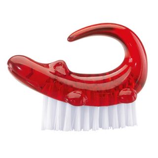 Koziol Dundee Nail Brush 50335XX Color: Transparent Red