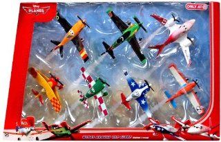 Disney Planes Wings Around the Globe Racing 7 Pack: Toys & Games