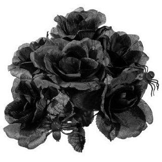 Shop Halloween Artificial Black Rose Spider Bushes at the  Home Dcor Store. Find the latest styles with the lowest prices from Black Rose Spider Bushes