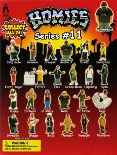 Homies Series 11 !!!! Brand New Release. All 24 Figurines. : Home Decor Products : Everything Else