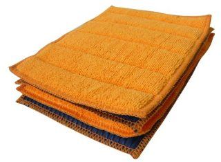 Zwipes 748 Microfiber Dual Scrubber or Cloth   Pack of 4: Automotive