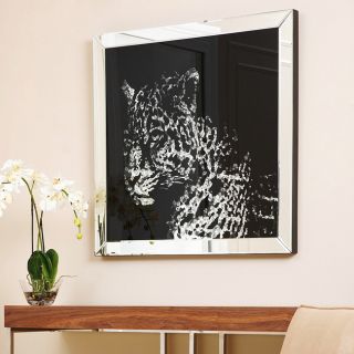 Abbyson Living Cheetah Crystal Wall Mirror