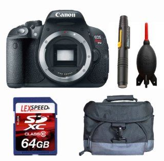 Canon EOS Rebel T5i Body + Gadget Bag + 64GB (10) : Slr Digital Cameras : Camera & Photo