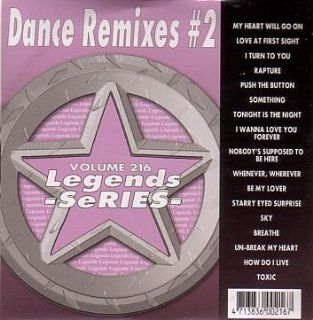 LEGENDS Karaoke CDG DANCE REMIXES #2 Music CD: Musical Instruments