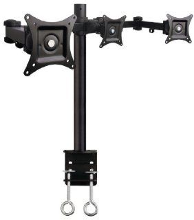 Mount It! Articulating Quad Arm Computer Monitor Desk Mount for Monitors up to 24" (Triple)  (MI 753): Office Products