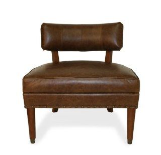 Shop Sorbonne Chair   Vintage Cigar Leather at the  Furniture Store