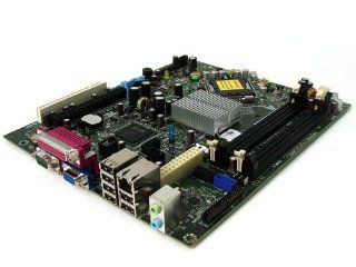 Genuine Dell Intel Q35 Express w/ ICH9D0 Socket 775 SFF Small Form Motherboard For Optiplex 755 Part Number: PU052: Everything Else