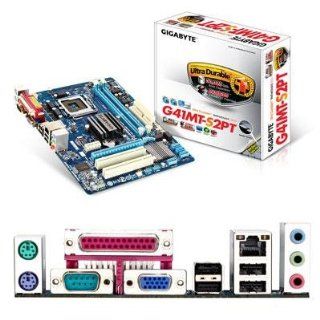 GIGABYTE GA G41MT S2PT LGA775/ Intel G41/ DDR3/ A&GbE/ MATX Motherboard: Computers & Accessories