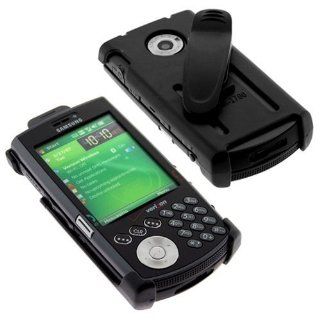 Samsung Verizon SCH I760 Smartphone Black Swivel Belt Clip Holster   Face Out: Cell Phones & Accessories