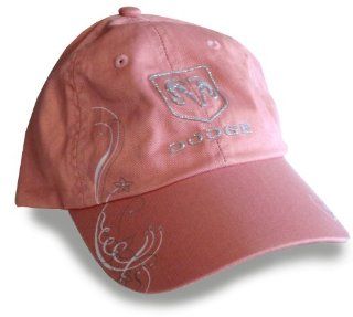 Dodge Ram Logo Hat Cap in Pink (Apparel Clothing): Automotive