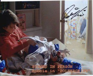 8 x 10 autographs   Oliver Robins "Robbie" from POLTERGEIST : Key Tags And Chains : Office Products