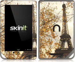 Scenic Cities   Paris Eiffel Tower Surrounded by Autumn Trees   Nook Color / Nook Tablet by Barnes and Noble   Skinit Skin: Computers & Accessories