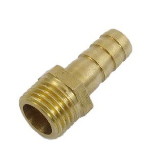 8mm x 13mm Fuel Gas Hose Barb Male Thread Straight Coupling Fitting: Home Improvement