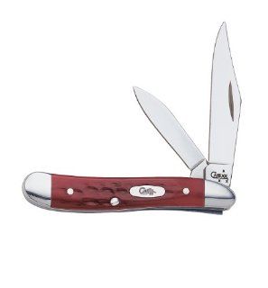 Case Cutlery 781 Case Pocket Worn Old Red Peanut Pocket Knife with Stainless Steel Blades, Old Red Bone: Home Improvement