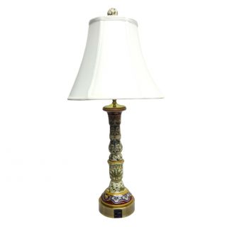 Empress Porcelain Candlestick Lamp