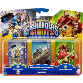 Skylanders: Giants: Battle Pack (Includes Chop Chop, Shroomboom and Cannon Piece)      Games