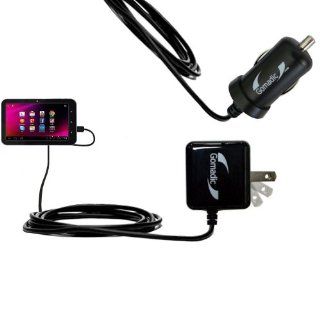 Gomadic Car and Wall Charger Essential Kit for the HKC 7 Tablet P771A   Includes both AC Wall and DC Car Charging Options with TipExchange: Computers & Accessories