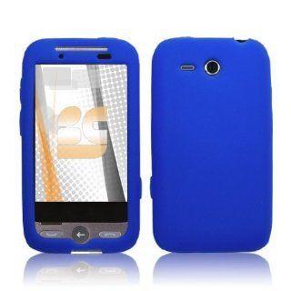 Blue Gel Skin Case for HTC Freestyle: Cell Phones & Accessories
