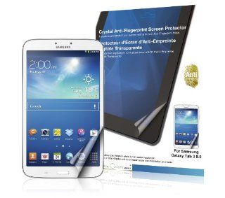 Green Onions Supply Crystal Anti Fingerprint Screen Protector for 8 Inch Samsung Galaxy Tab 3 (RT SPSGT3G801AF): Computers & Accessories