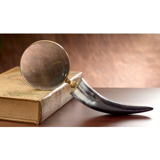 Authentic Horn Magnifying Glass (12 inch)