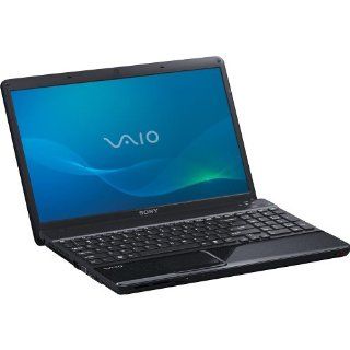 Sony VAIO VPCEE23FX/BI 15.5" Notebook, AMD Athlon II Dual Core P320 (2.1Ghz), 4GB (2GB x 2) DDR3 Memory, 320GB HDD, DVD±R DL / ±RW /  RAM, ATI Mobility Radeon HD 4250, Atheros 802.11b/g/n, Windows 7 Home Premium 64 bit (Matte Black) : Laptop Compute