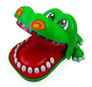 Classic Biting Hand Crocodile Game for Kids: Toys & Games