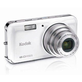 Kodak Easyshare Digital Camera V803 8MP 3X in White Glaze   Kodak V803 : Camera And Photography Products : Camera & Photo