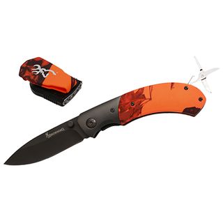 Browning 207 Tagged Out Knife With Night Seeker Flashlight