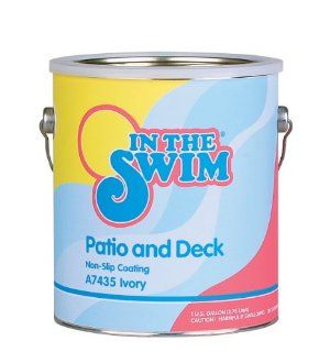 Patio and Deck Paint Sand (1 gallon) : Swimming Pool Paint : Patio, Lawn & Garden